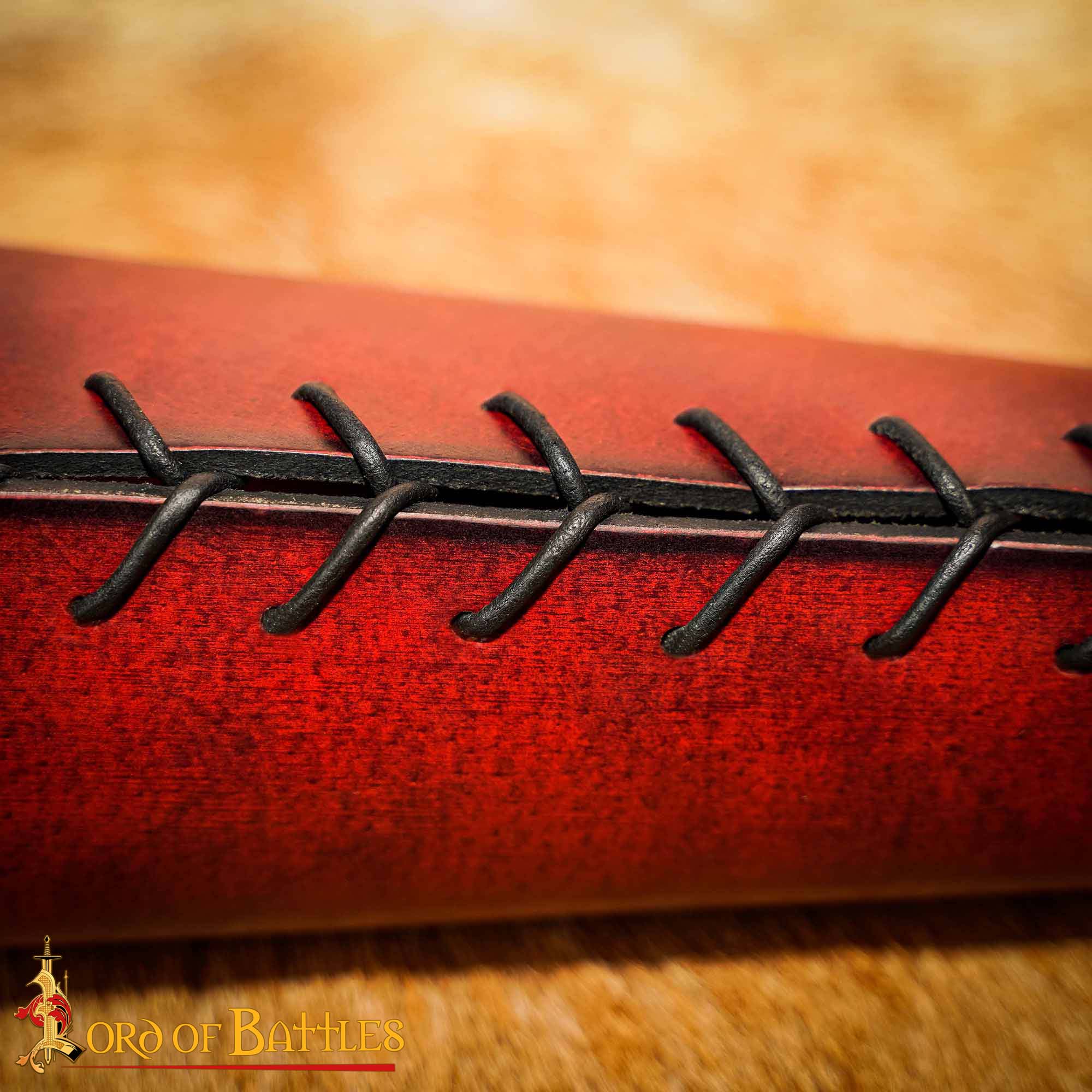 genuine leather bracers