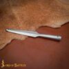 Medieval Blunt Spear Head Forged from Carbon Steel - 25955 5 Medieval Blunt Spear Head Forged from Carbon Steel