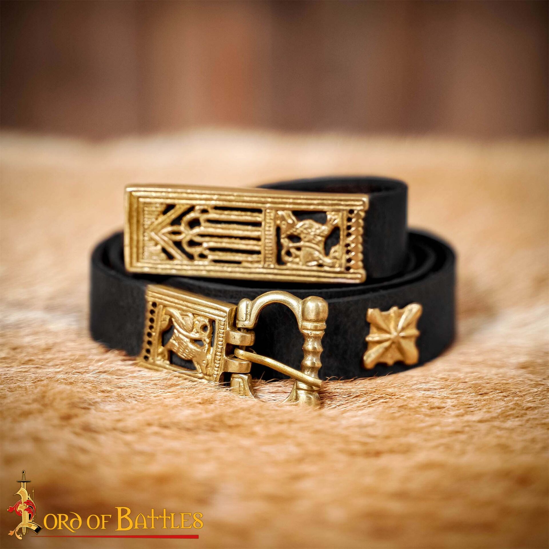 Medieval Leather Belt