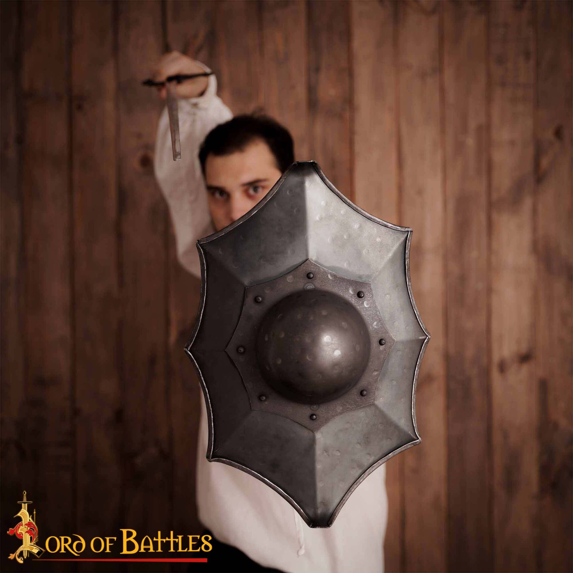 16th Century Renaissance Steel Buckler Shield-2133N 1 Talhoffer