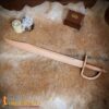 17th Century Wooden Cutlass Trainer Sword – Historical Practice Sabre for Reenactment, LARP-26125 Cutlass