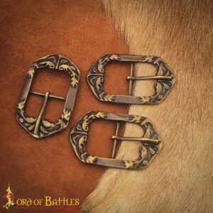 antique brass buckles