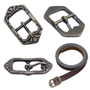 Brass belt buckle