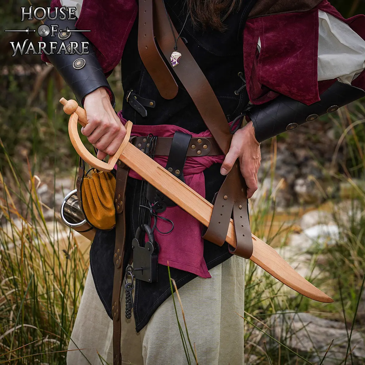 Wooden Pirate Cutlass - Image 5
