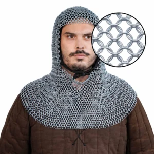 medieval chainmail coif​