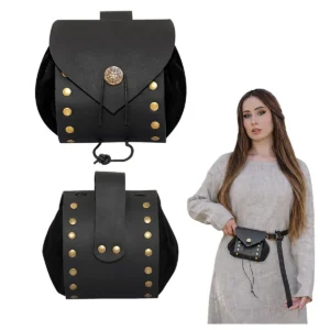 leather pouch medieval​