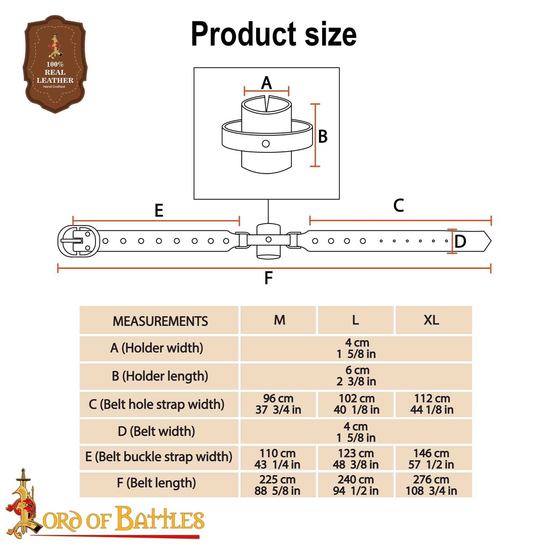 Double Wrap Sword Belt