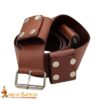 Medieval Leather Wide Sword Belt