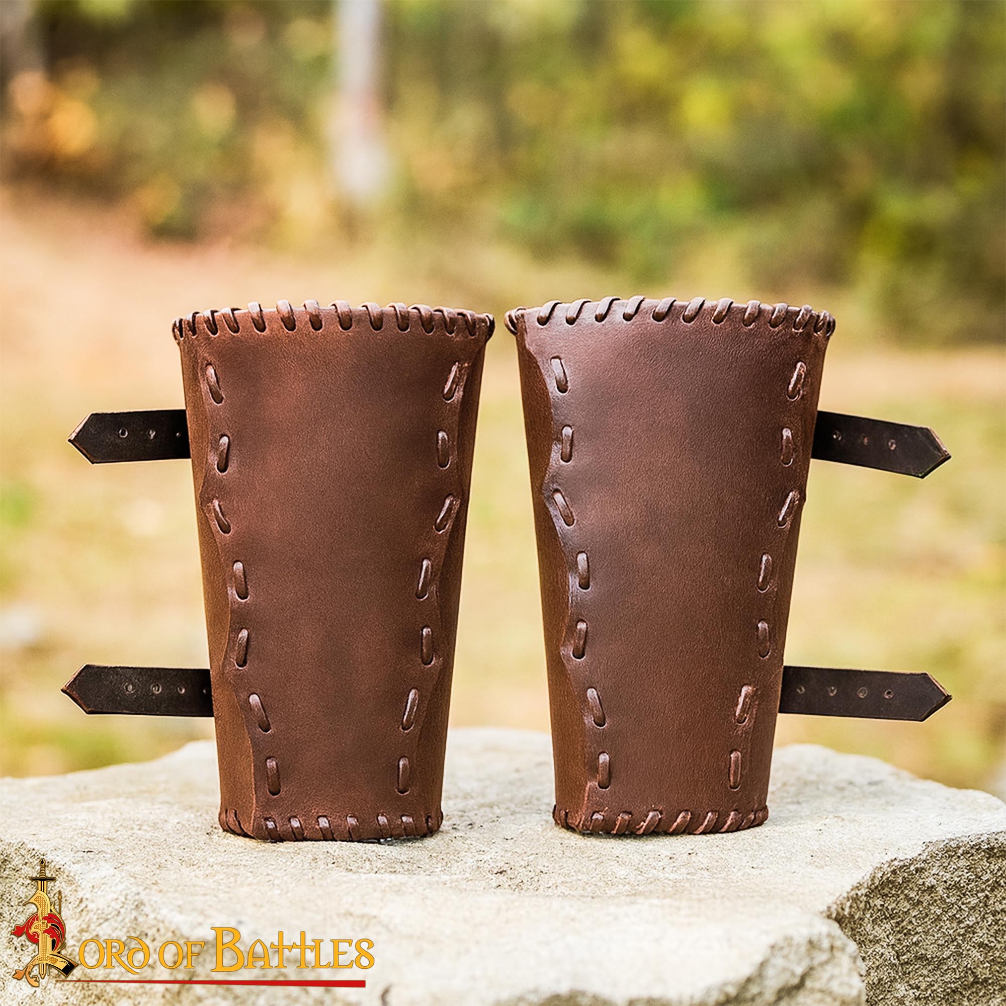 The Woodsman Bracers Handcrafted from Genuine Leather-25836CBR The Woodsman Bracers Handcrafted from Genuine Leather