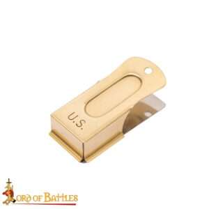 US Engraved World War II D-Day Clicker – Brass Replica for WWII Collectors