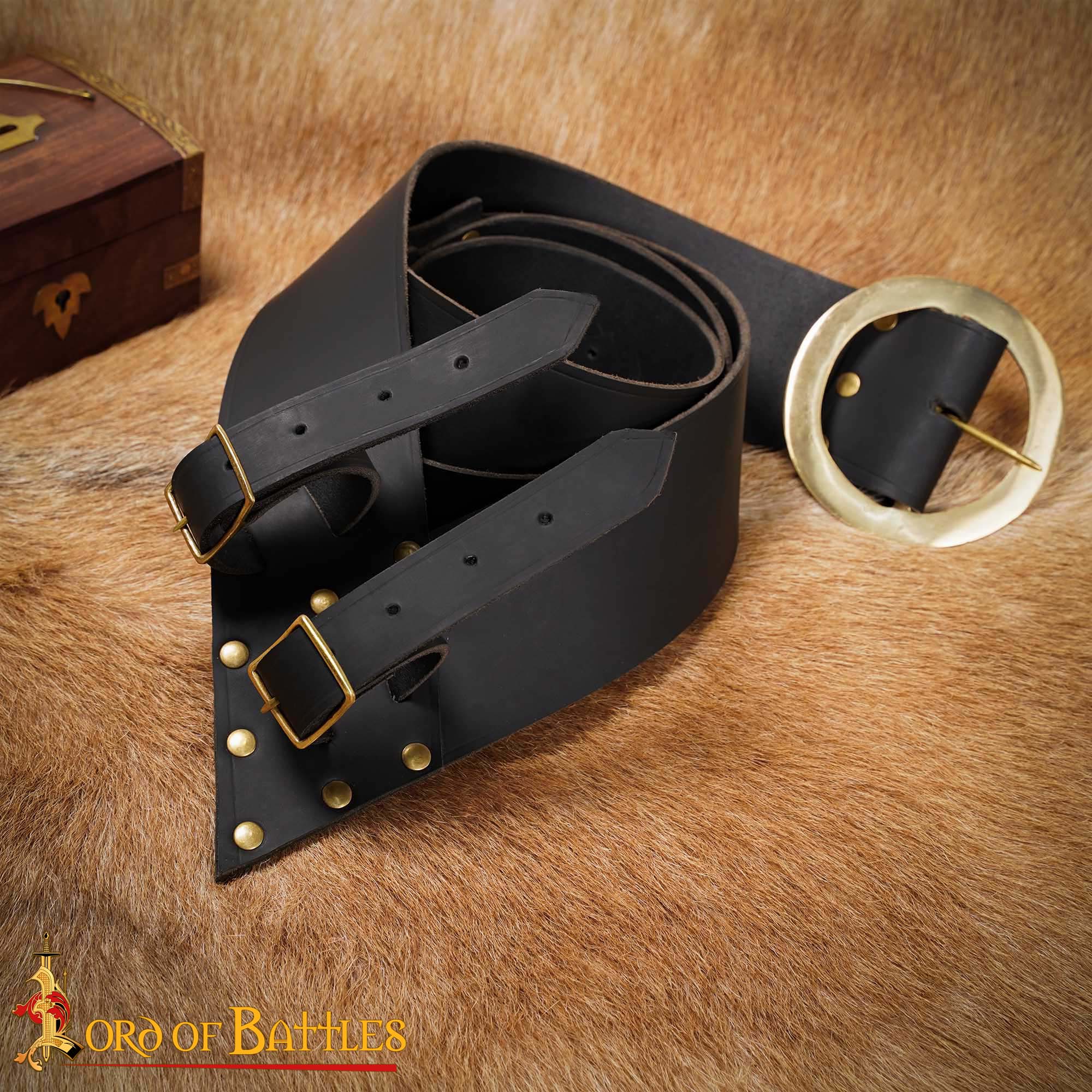 Leather Sword Hanging Belt