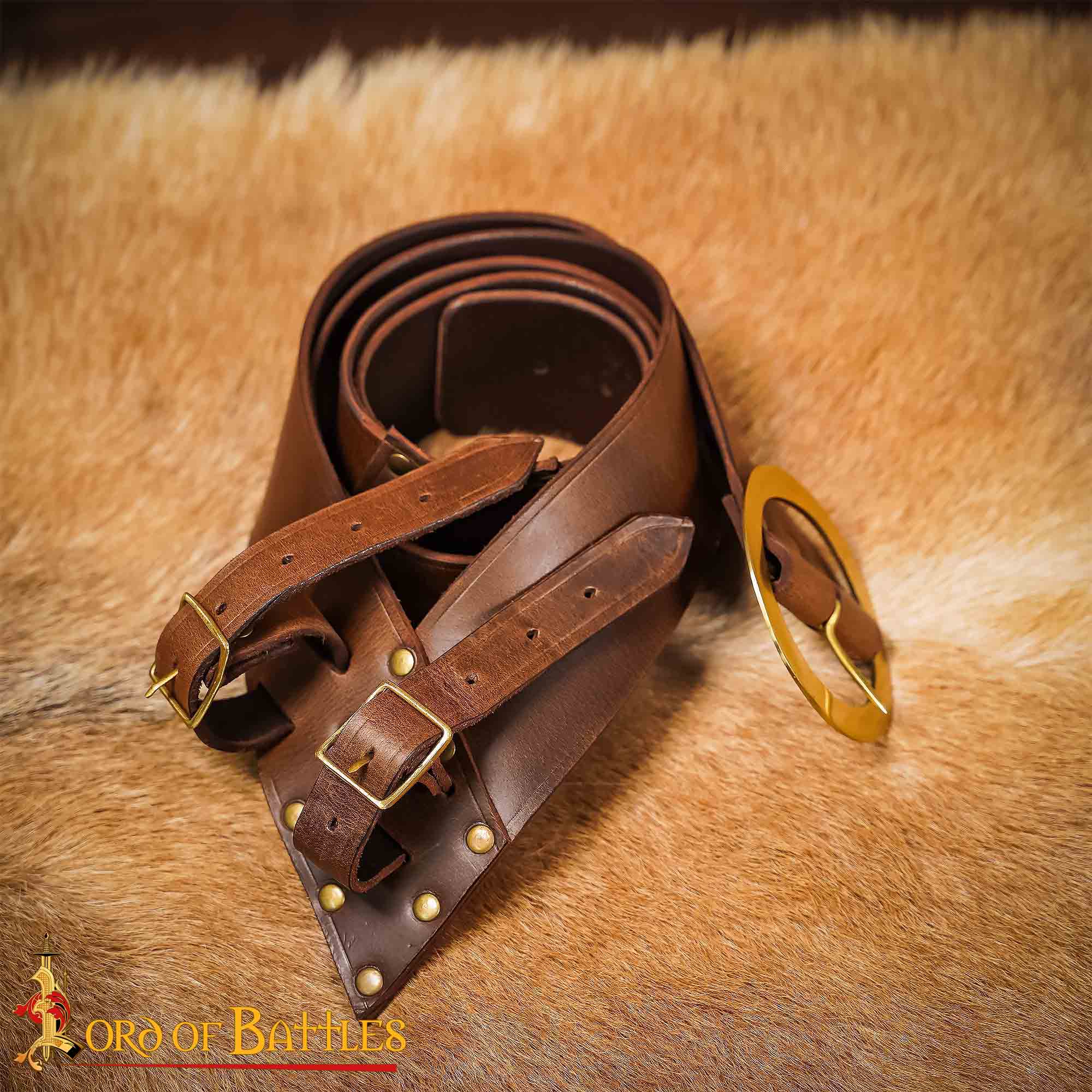 Leather Sword Hanging Belt