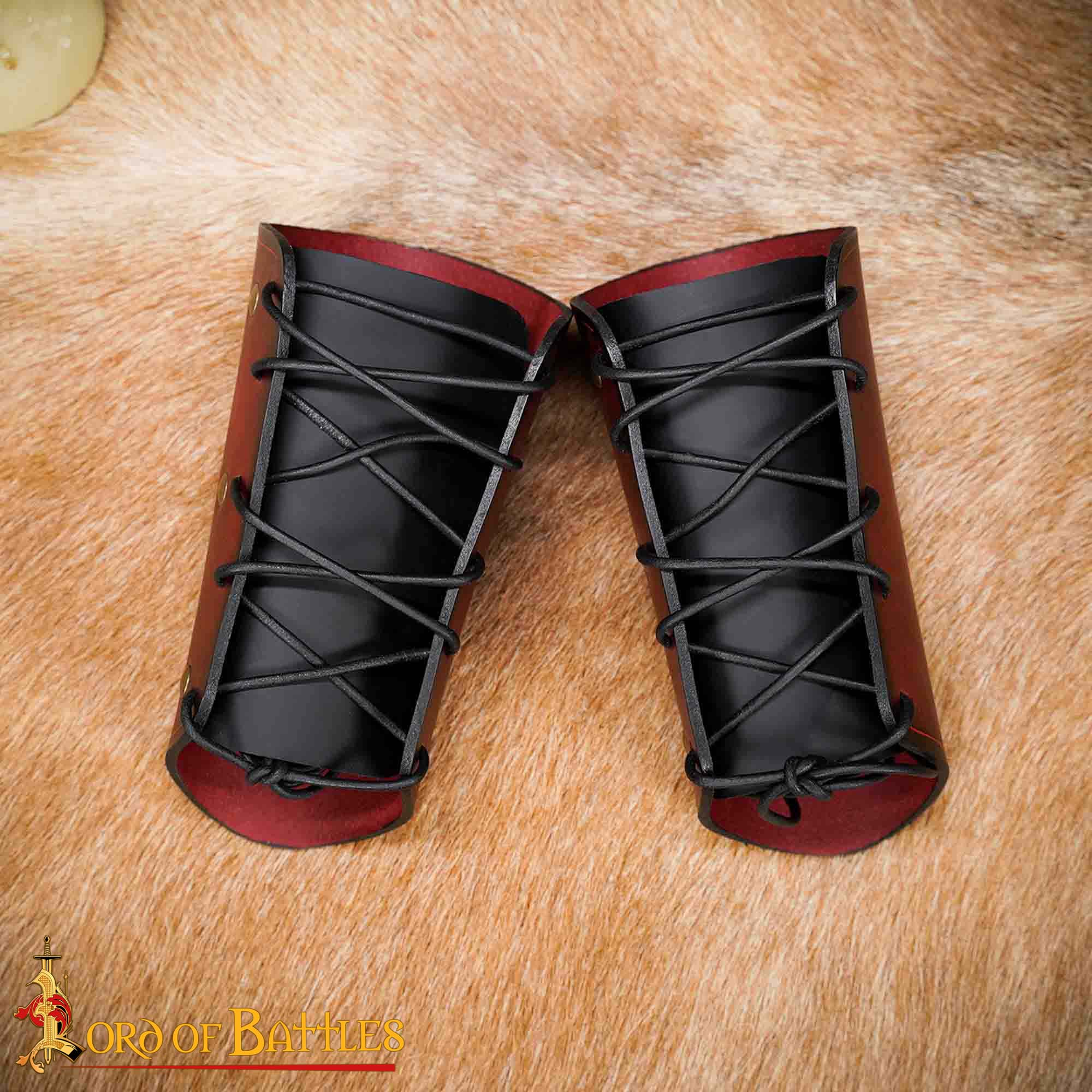 26089M_4 Mjolnir Leather Bracers