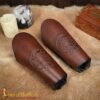 26090BR_6 Nordic Dragon Leather Bracers
