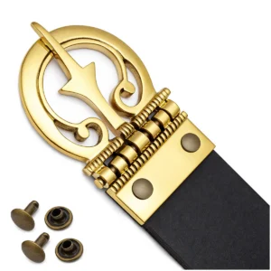 Roman Brass Belt Buckle