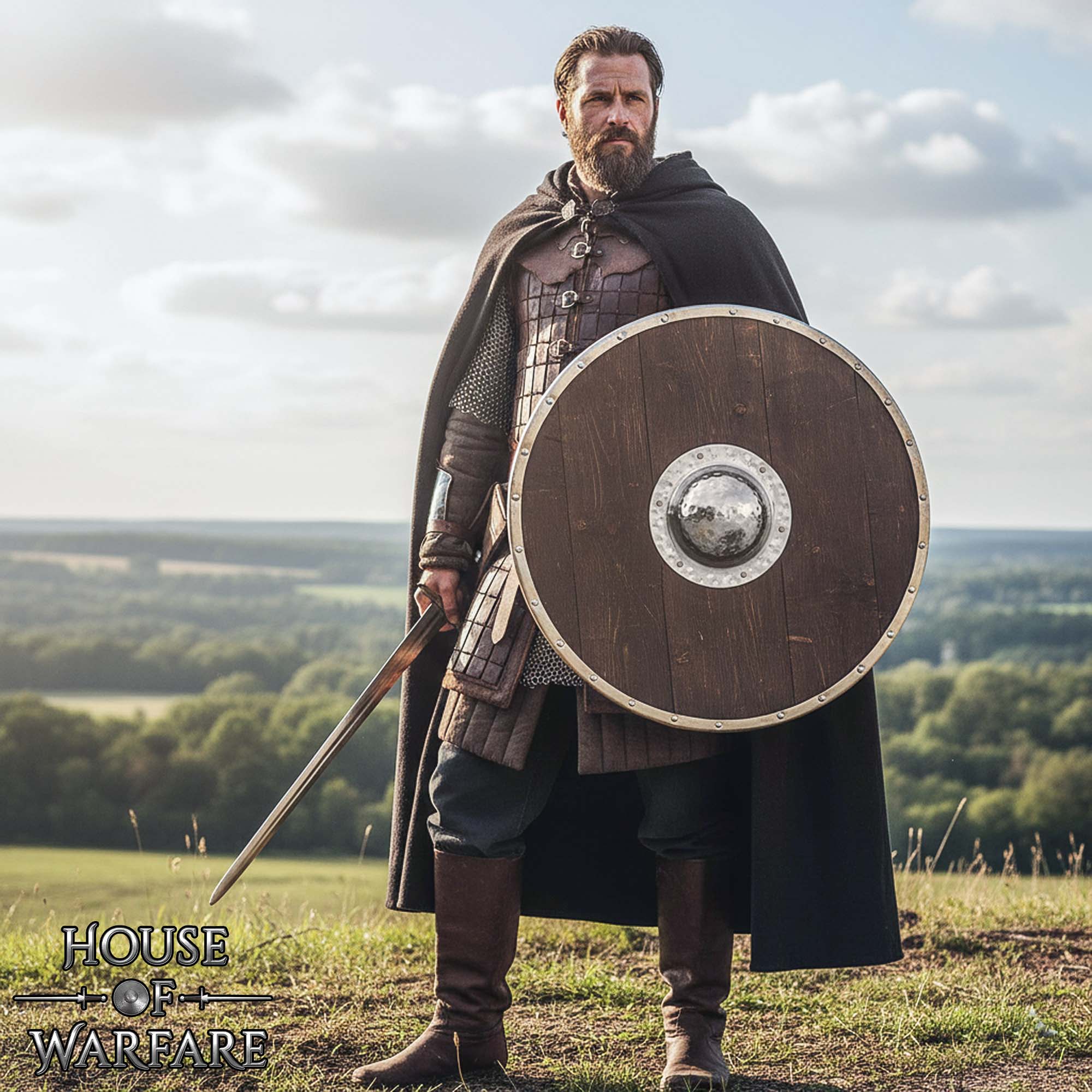 Hand-Forged Medieval Shield Boss Polished Hammered Umbo-700456 4 Umbo