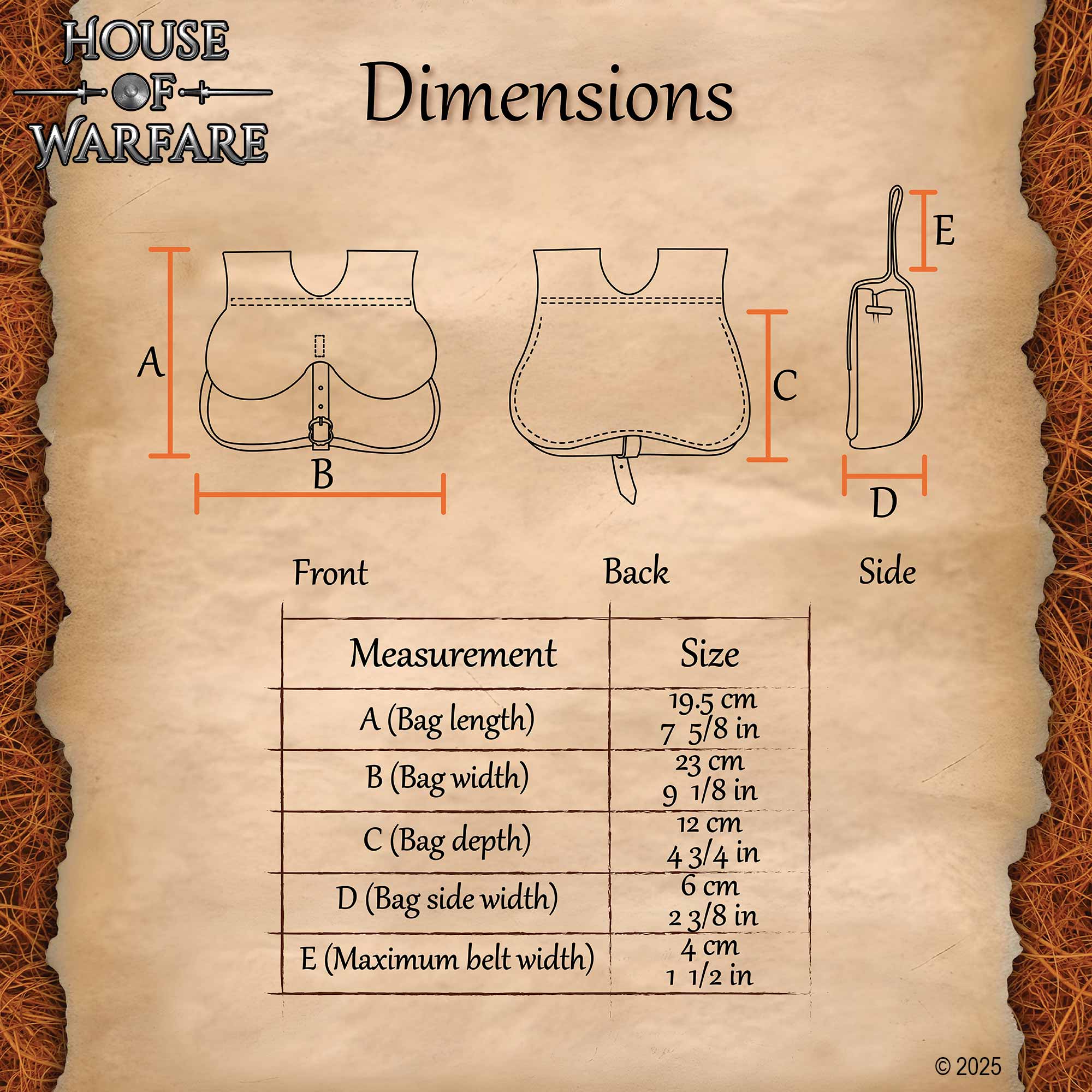 Late-Medieval-Genuine-Leather-Belt-Bag---700905-2 Kidney Belt Pouch