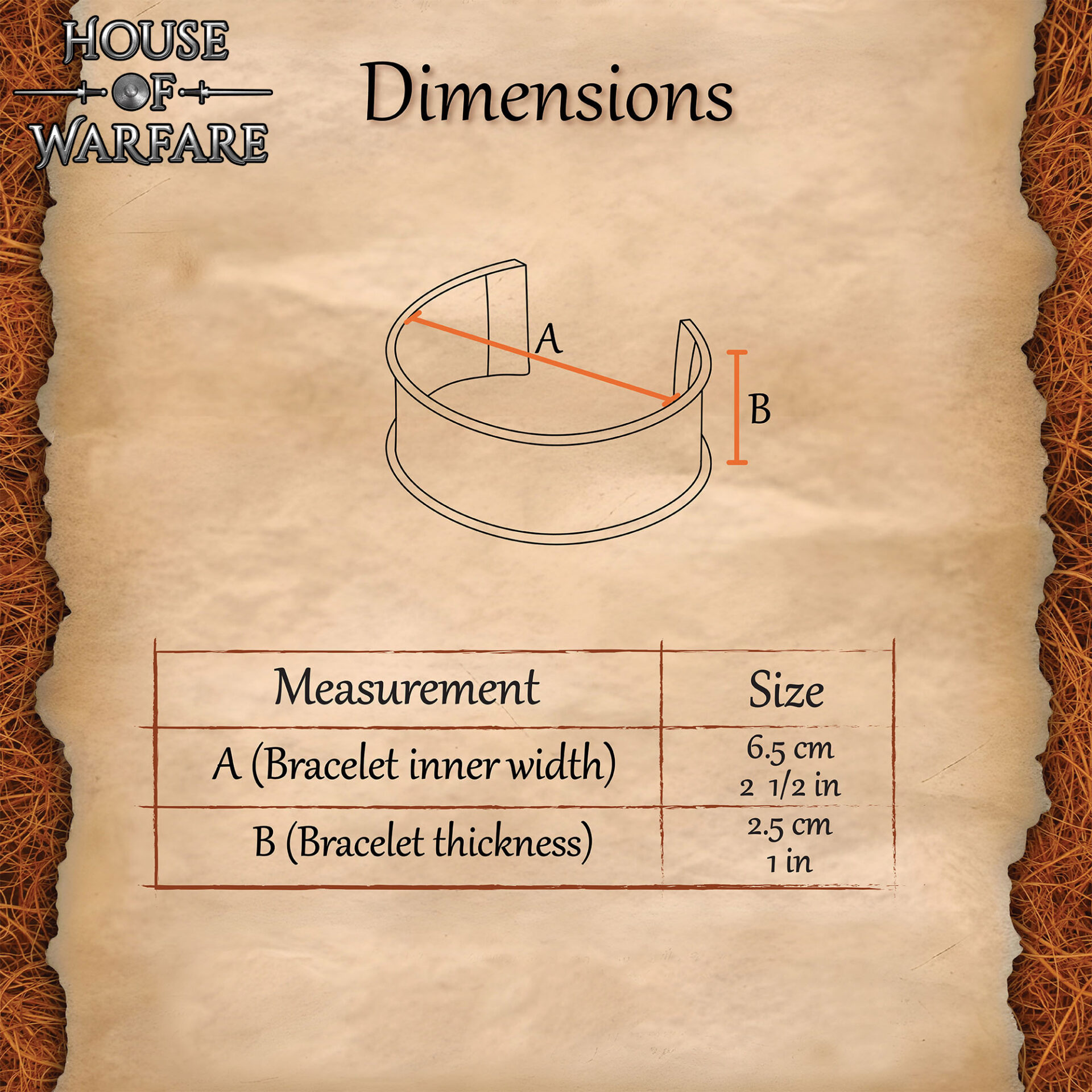 Medieval Pure Brass Bracelet Wristlet-701060 2 Medieval Brass Bracelet