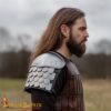 Medieval Scale Spaulders Shoulder Armor Steel - 25109N20 1 Spaulders