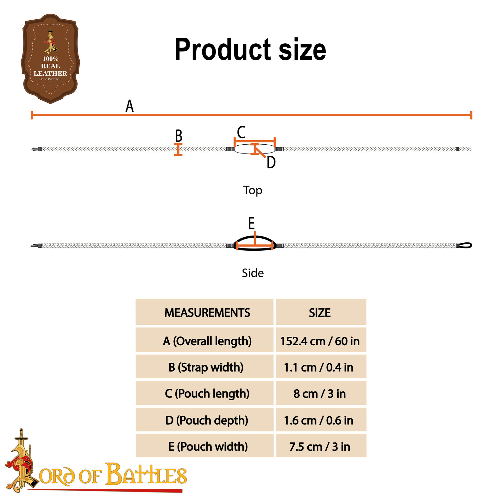 13th Century Medieval Braided Leather Sling-25366 2 Balearic Leather Sling