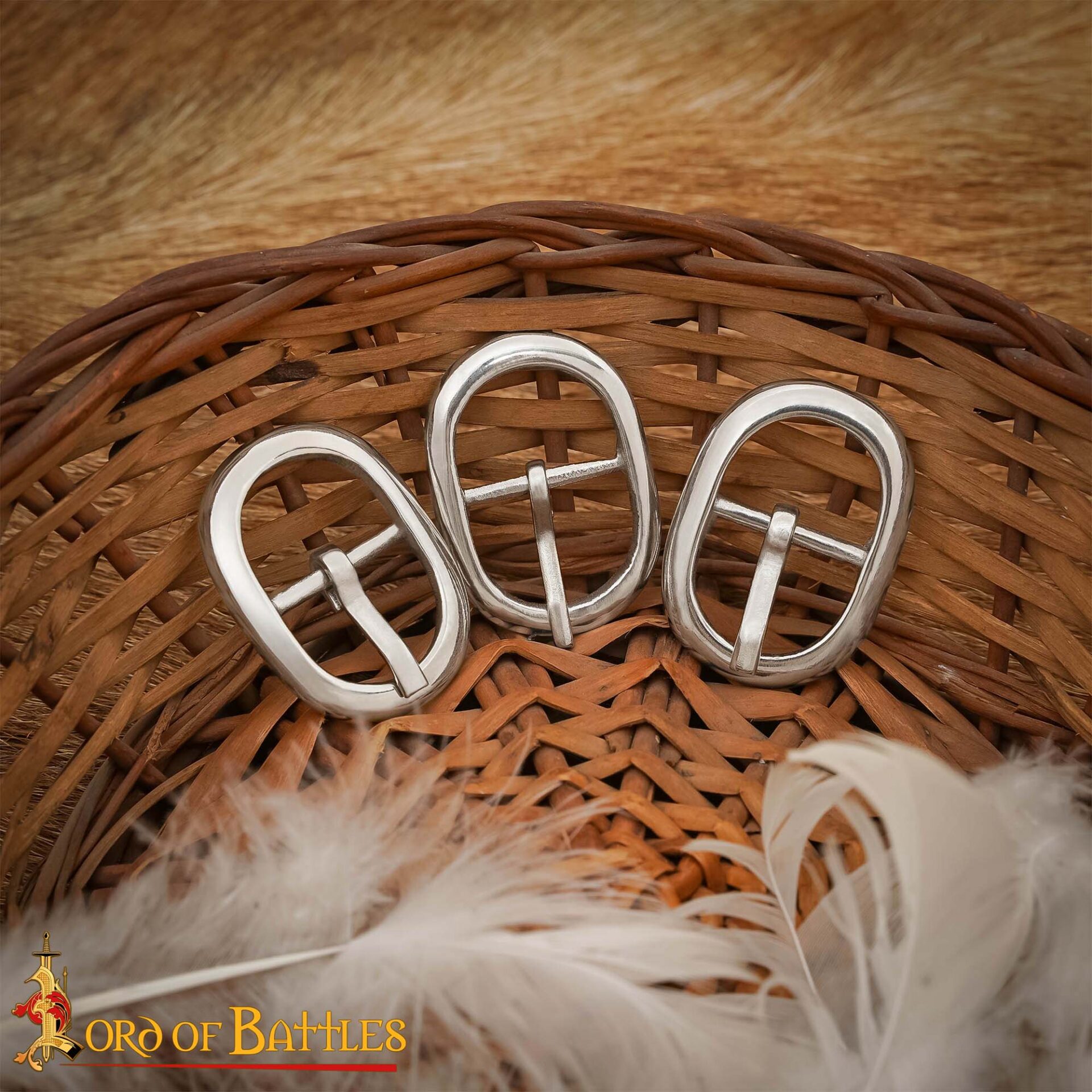 Ever Bright Oval Belt Buckle Nickel Plated Nickel Plated Buckles