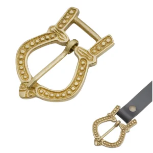 antique brass belt buckle