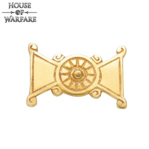 Viking Solid Brass Decoration for Leather / Apparel