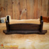 Handcrafted Genuine Hardwood Single Tier Sword and Axe Stand-26150 5 Sword Display Stand