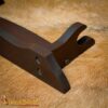 Handcrafted Genuine Hardwood Single Tier Sword and Axe Stand-26150 8 Sword Display Stand
