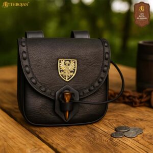 Medieval Leather Belt Bag