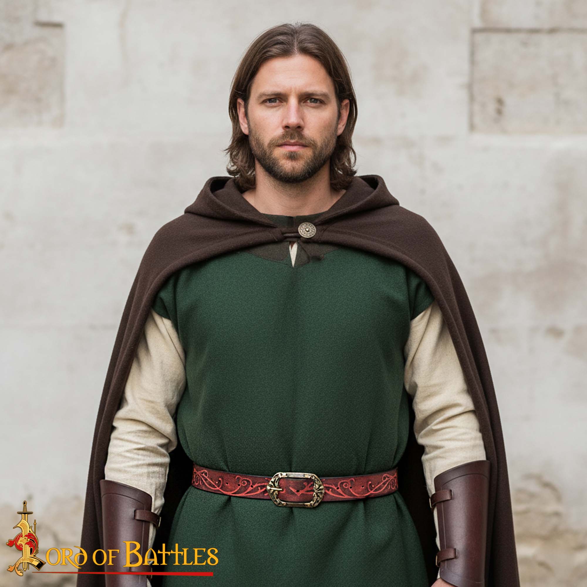 The Woodland Elf Handcrafted Genuine Leather Belt - 26251M 1