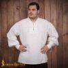 17th Century Pirate Cotton Shirt with Drawstring Neck-7701W Shirt cotton flex