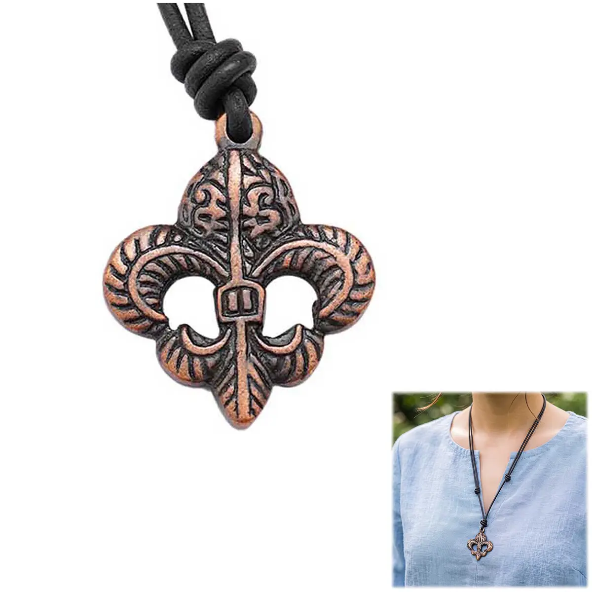 Fleur-de-Lis Pendant