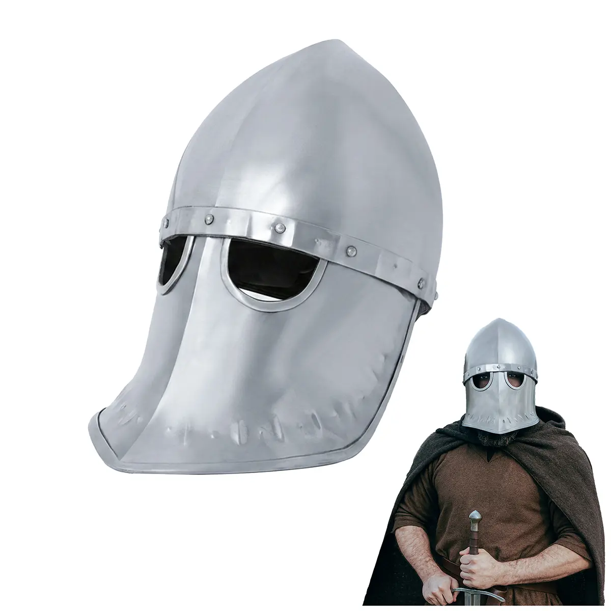 2289-Featured-1 Italo-Norman Masked Helmet