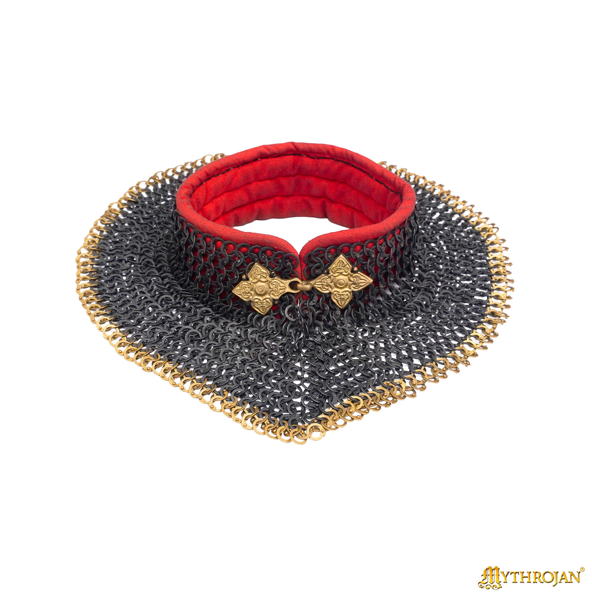 300606BK 3 Chainmail Gorget