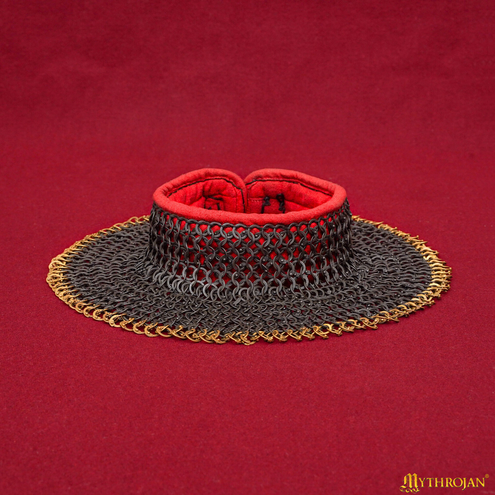 300606BK 6 Chainmail Gorget