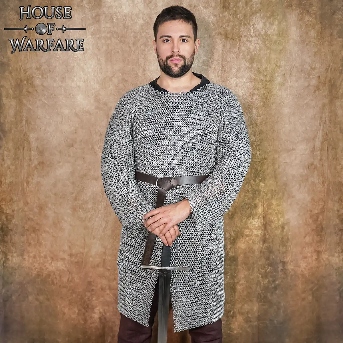 Chainmail Hauberk – 10mm Riveted Round Ring – 16 Gauge, Aluminium - Image 9