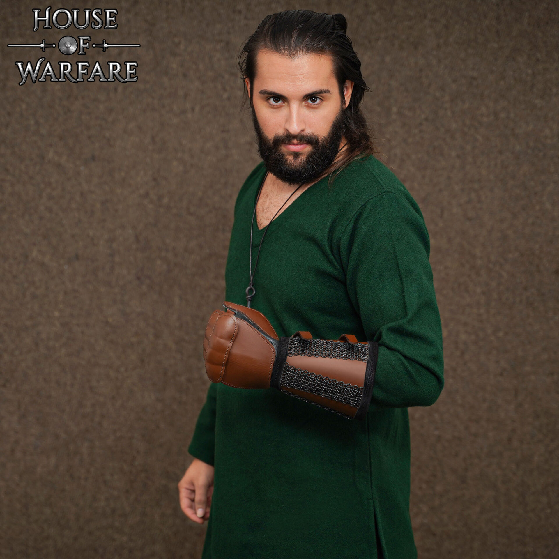 Fantasy Barbarian Chainmail Gauntlet