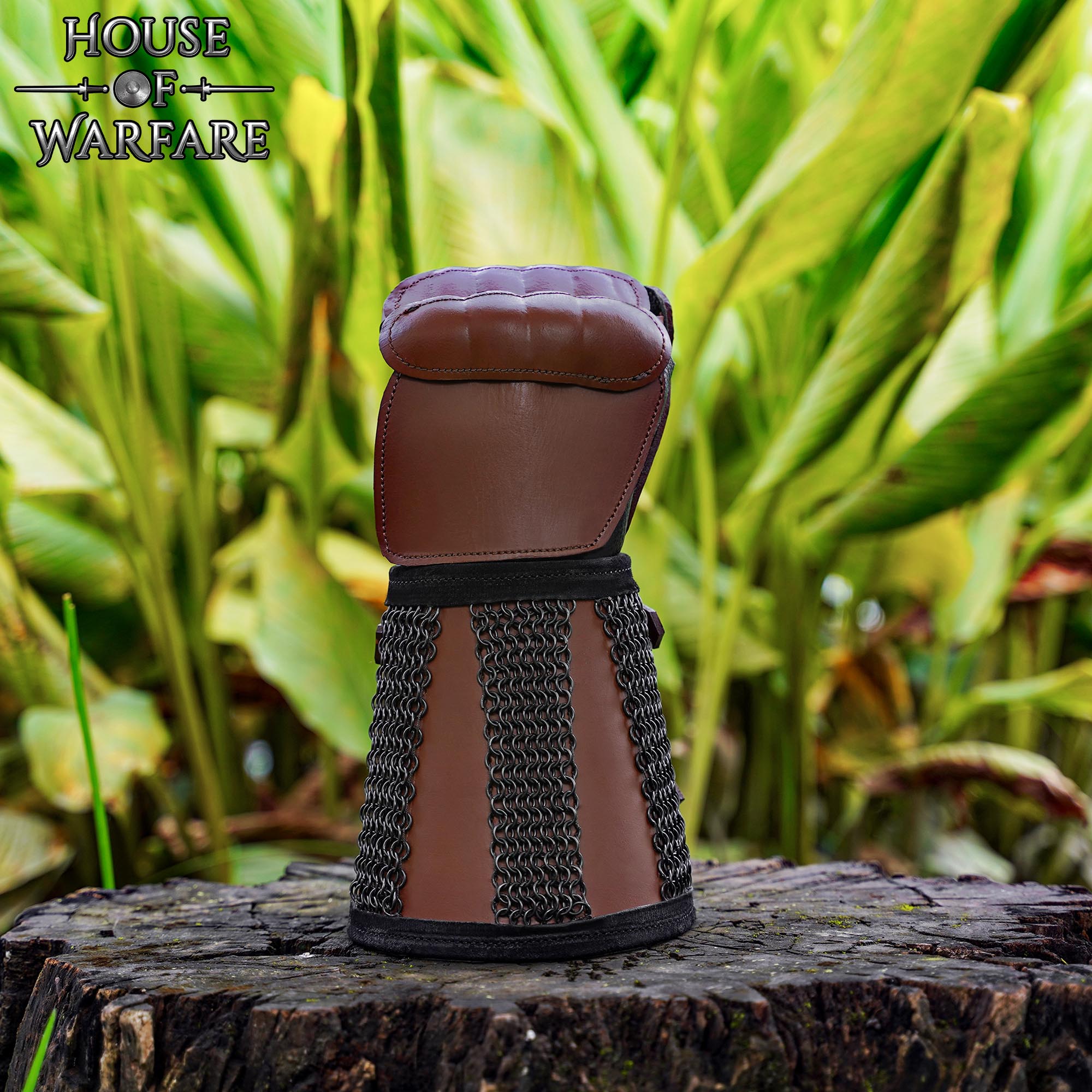 Fantasy Barbarian Chainmail Gauntlet