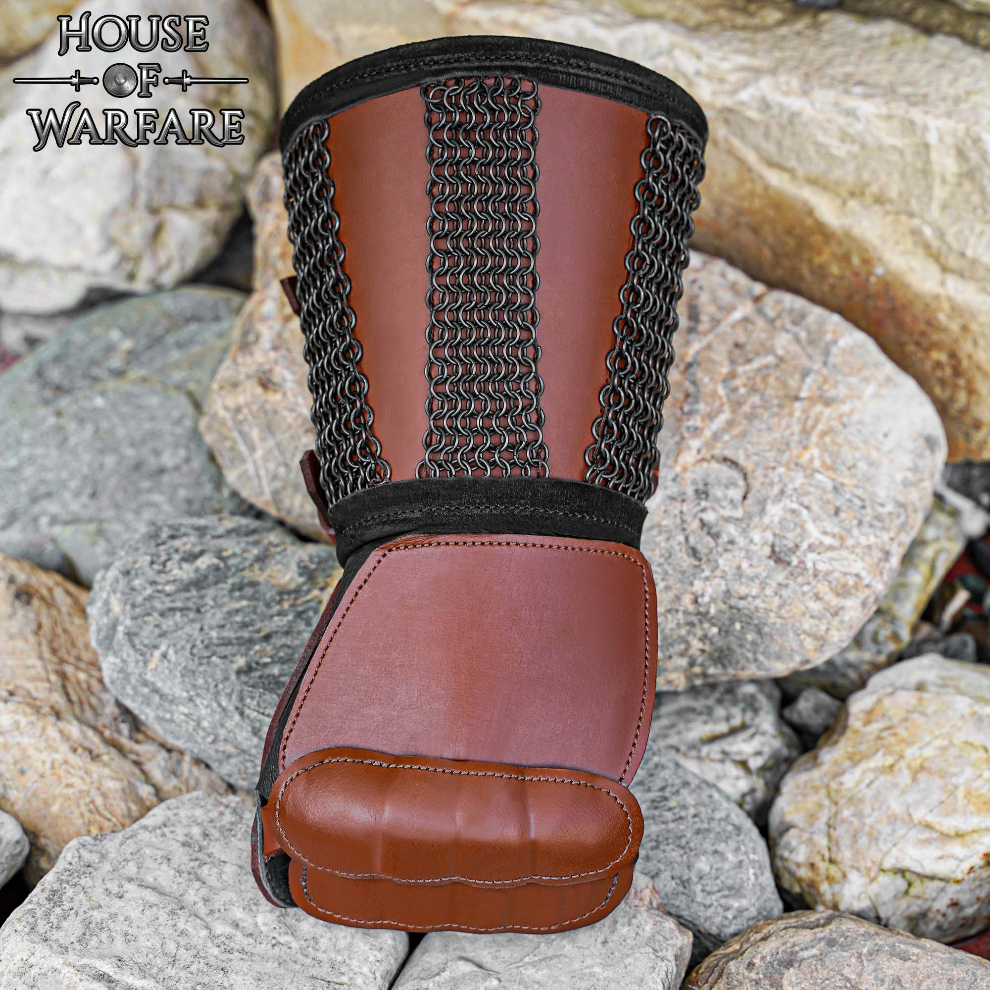 Fantasy Barbarian Chainmail Gauntlet