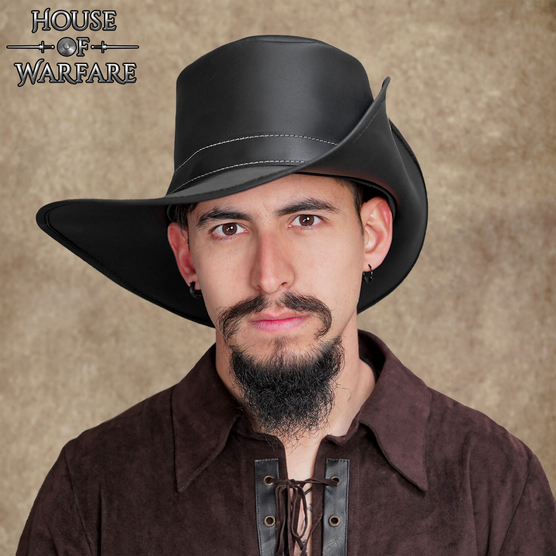 Flandes Leather Hat
