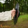 Medieval Steel Buckler Shield Round with Grip Handle - 2124BK14 6 Medieval Fencing Buckler