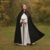 Wool Hooded Cloak