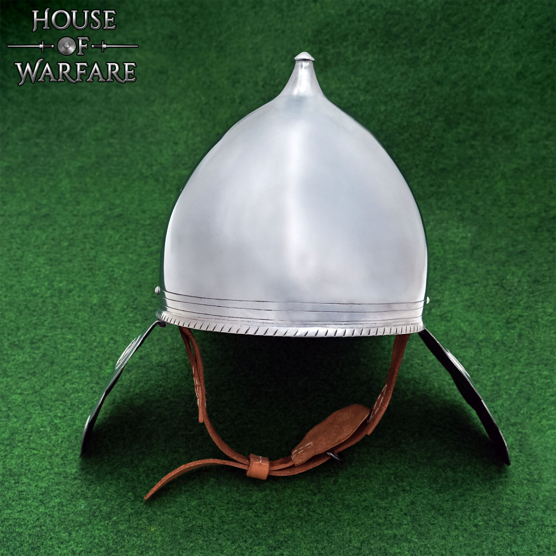 Roman Montefortino Steel Helmet