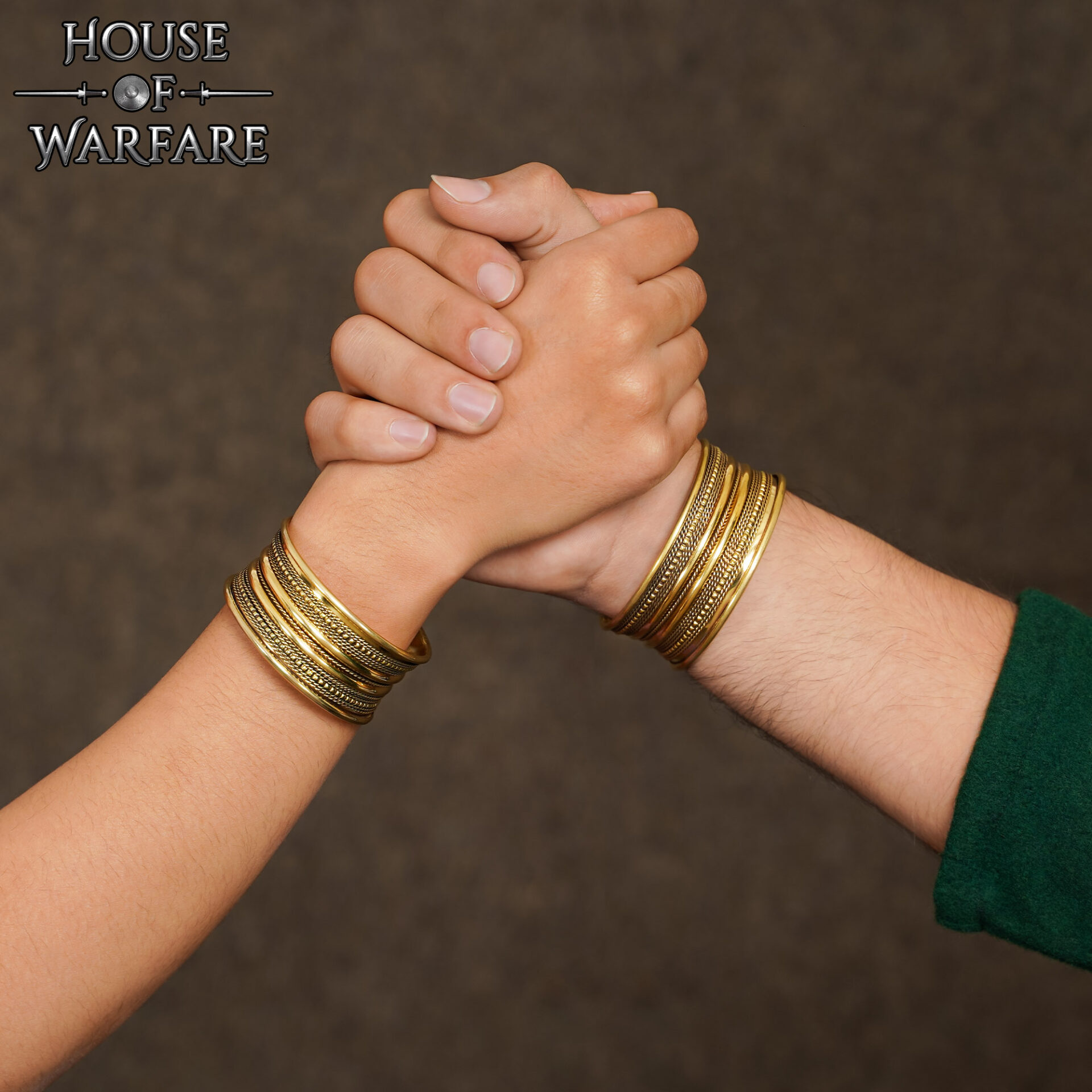 Sand-Cast Brass Cuff Bracelet-701061 Bracelet