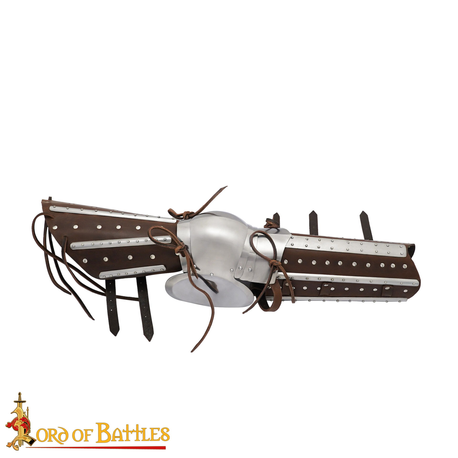 Late Medieval Splint Leg Harness – Brigandine Leg Armour (14th–15th Century Design) Late Medieval Splint Leg Harness