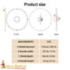 9th Century Viking Round Shield with Steel Boss-2135 2 Wooden Shield