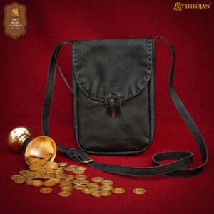 Mythrojan Belt Pouch Costume Accessories LARP Waist Bag 11″ X 9″