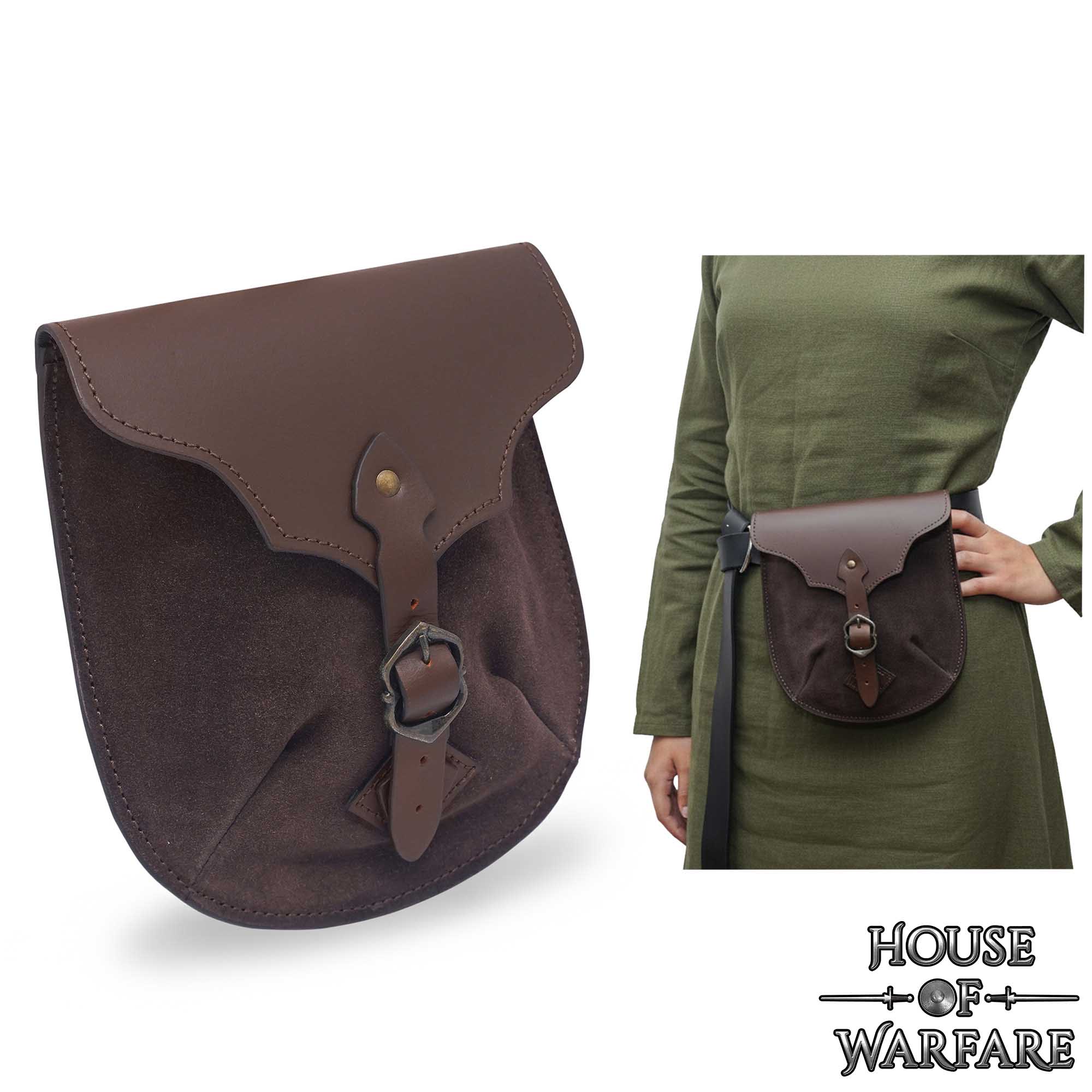 Merchant of the Kingdom Spanish Design Genuine Leather Belt Bag-701842CBR 3 Merchant of the Kingdom