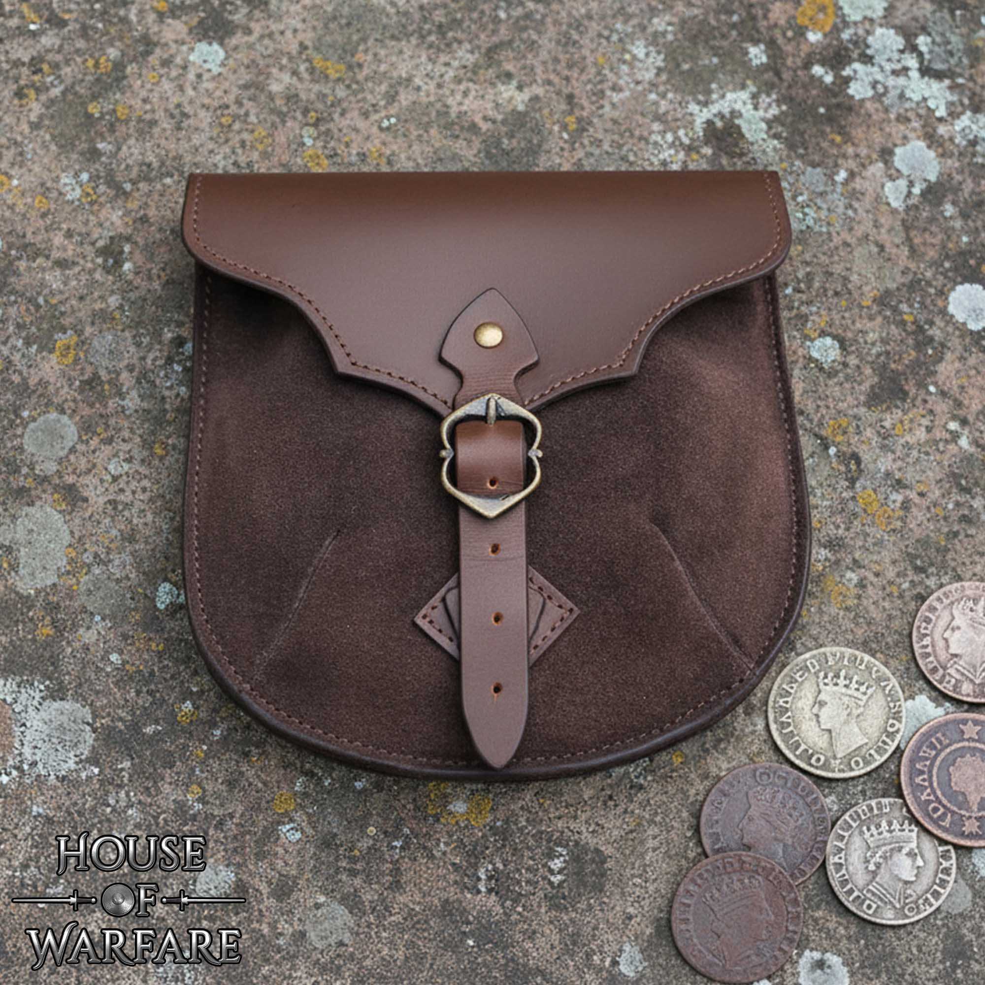 Merchant of the Kingdom Spanish Design Genuine Leather Belt Bag-701842CBR Merchant of the Kingdom